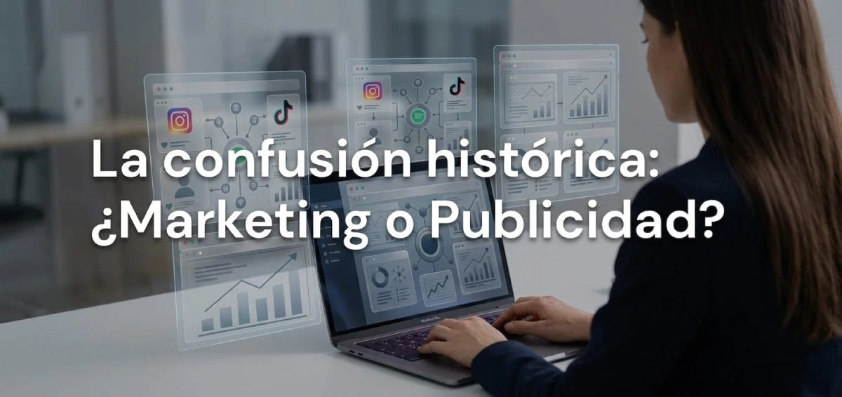 Confusión histórica: Marketing o publicidad | Método Marquisio